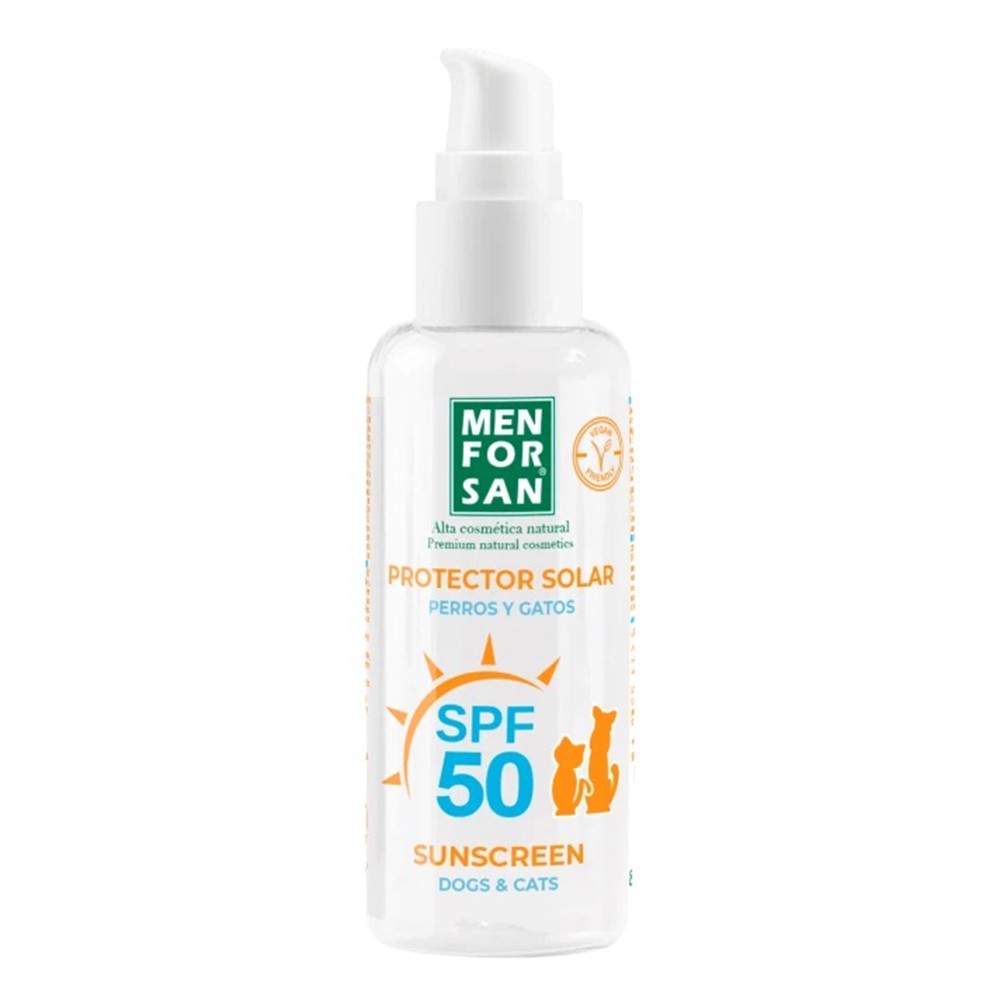Protector solar MEN FOR SAN SPF50 perros y gatos 60ML
