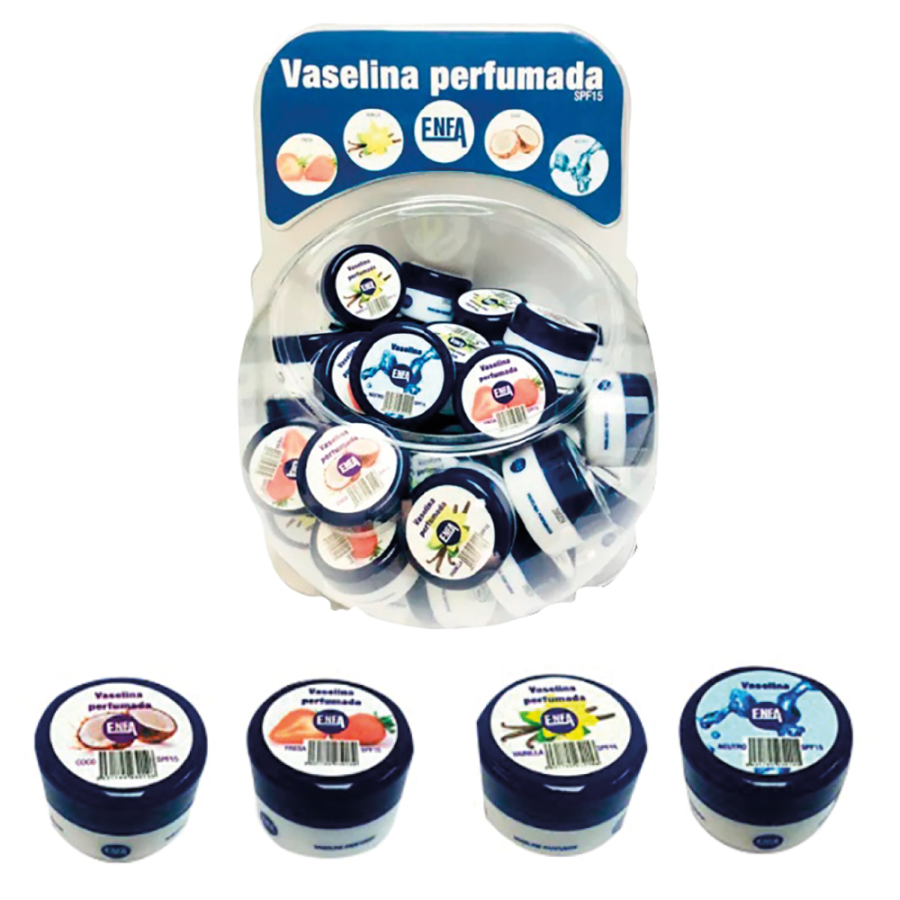 Expositor de vaselina perfumada Ball ENFA (50 unidades)