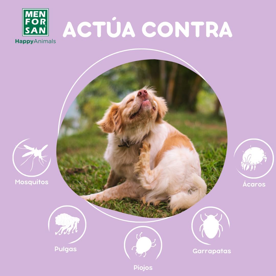 Spray Anti insectos con margosa, geraniol y lavandino para perros 250ml - Imagen 3